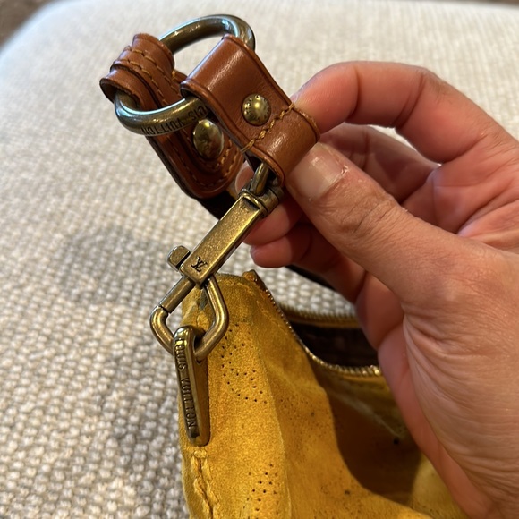 Louis Vuitton Onotah hobo yellow suede bag - Picture 3 of 14